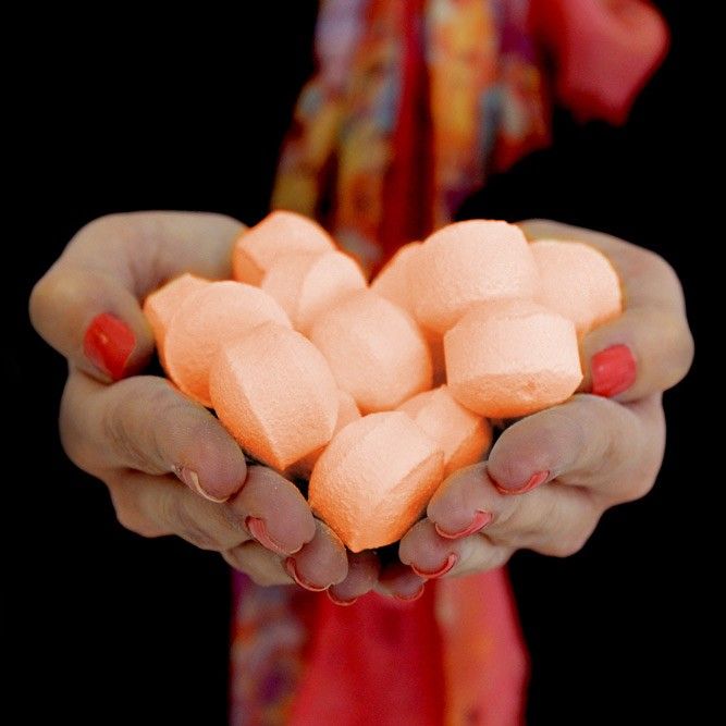 1.3Kg Box of Chill Pills (Mini Bath Bombs) - Fresh Oranges - Vivid Aromas UK