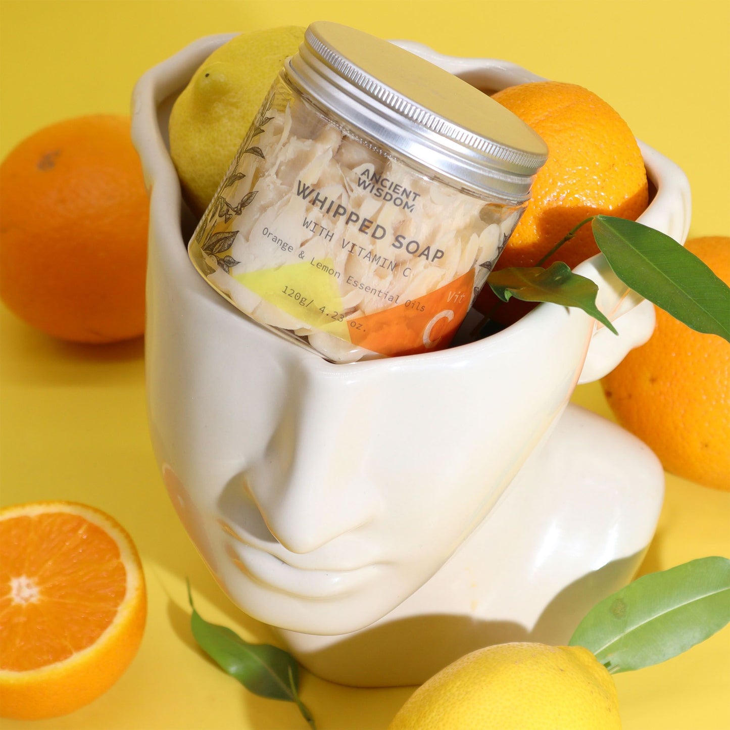 Aromatherapy Whipped Soap with Vitamin C - Vivid Aromas UK