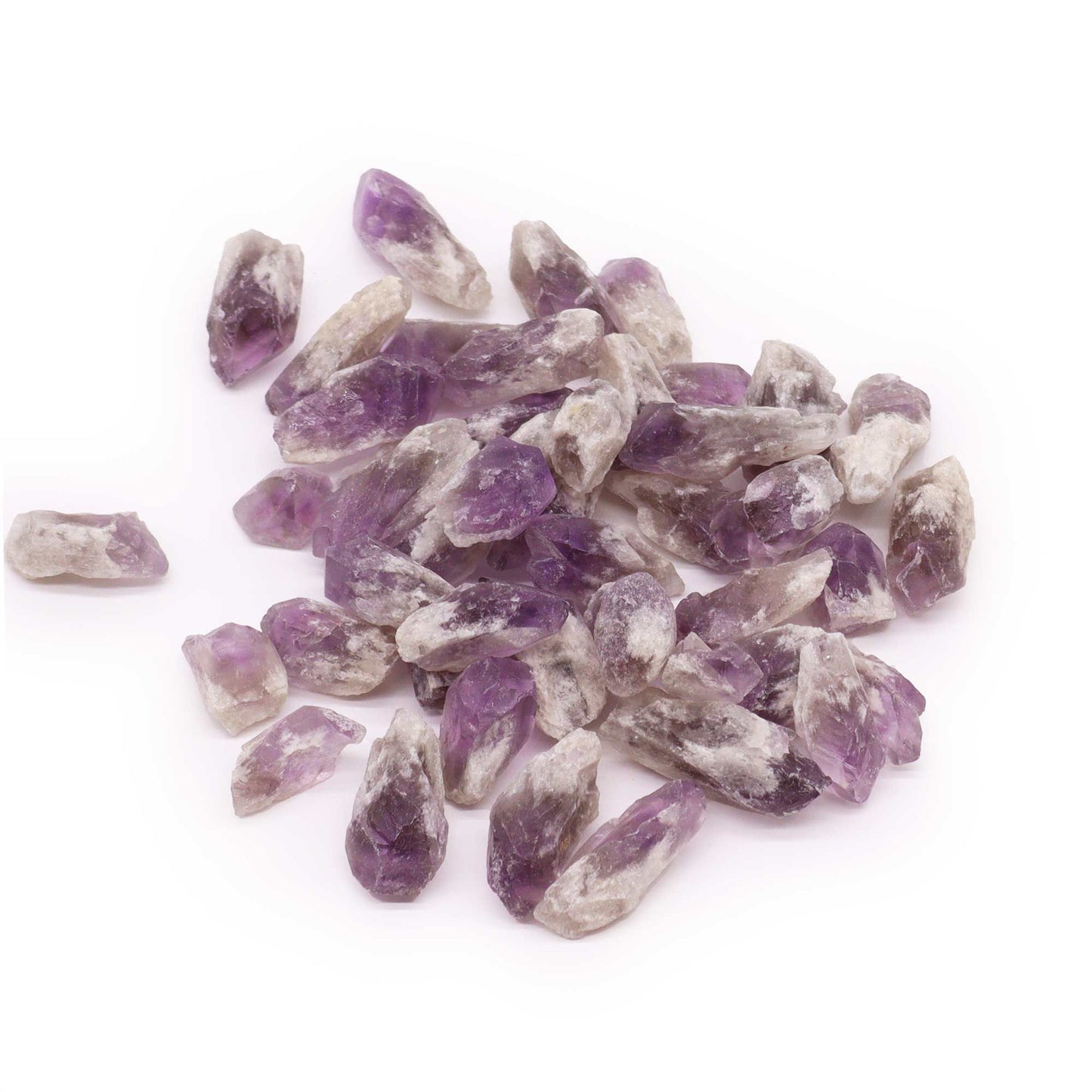 Raw Crystals (500gm) - Amethyst Rough Points - Vivid Aromas UK