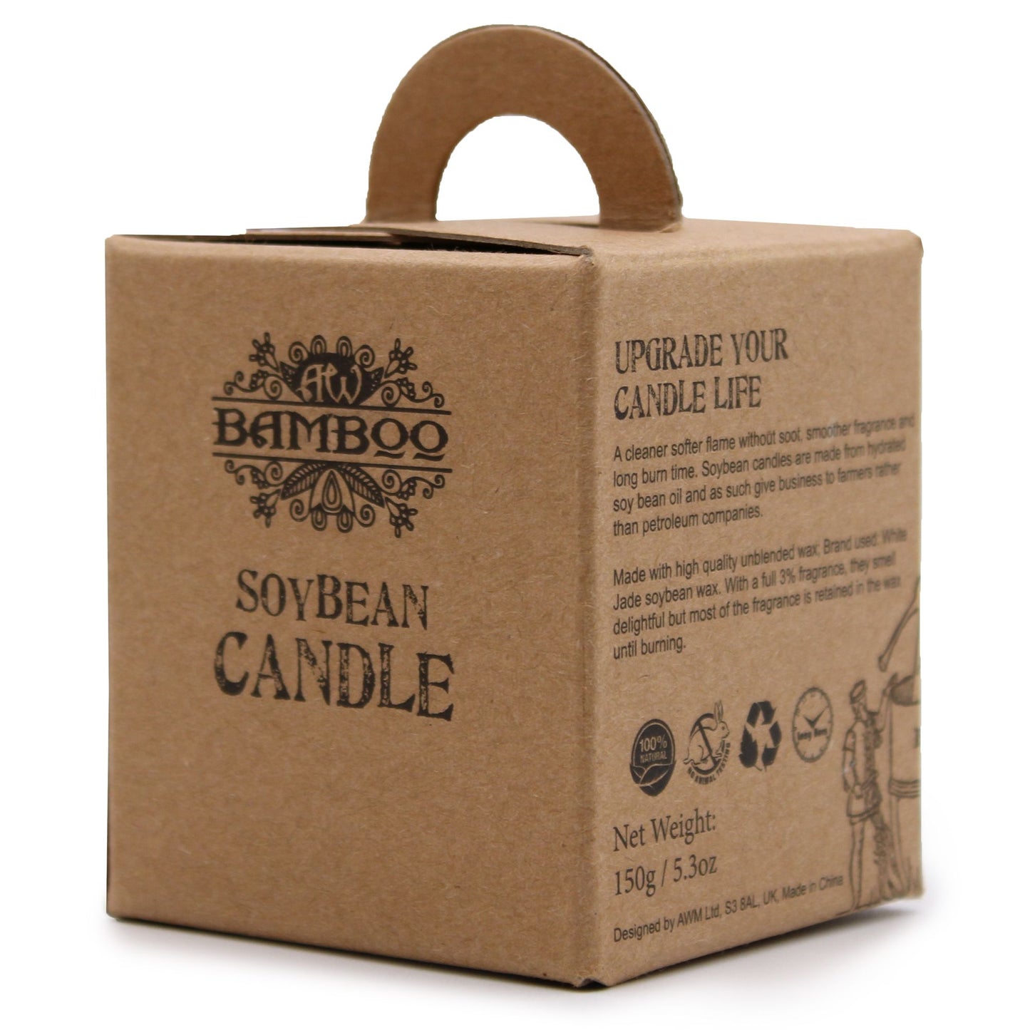 Soybean Jar Candles - Grapefruit & Ginger - Vivid Aromas UK