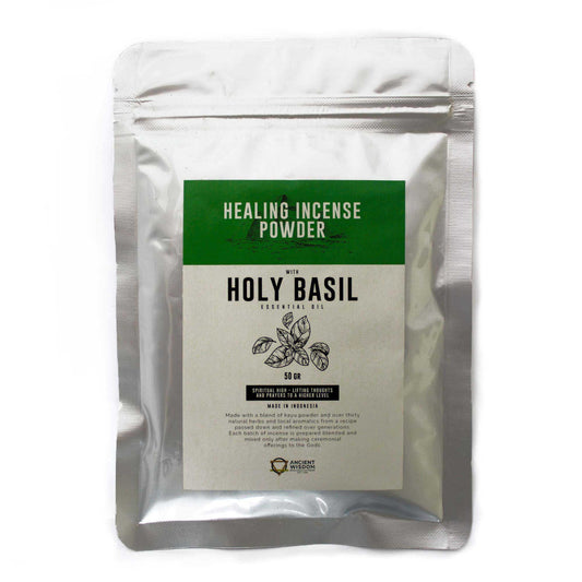 Healing Incense Powder - Holy Basil 50gm - Vivid Aromas UK
