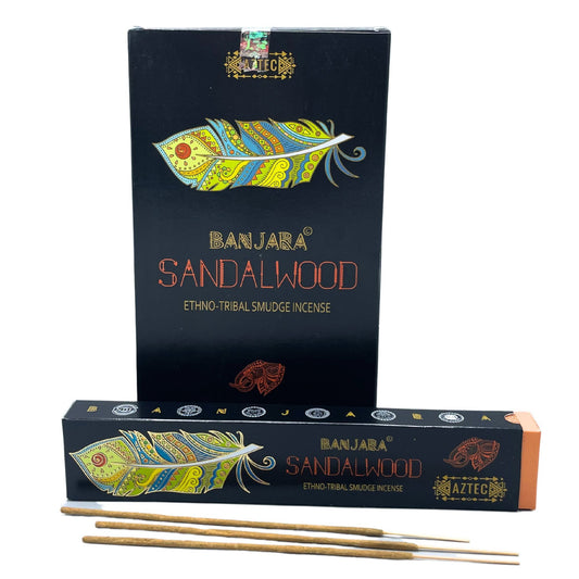 Banjara Tribal Smudge Incense - Sandalwood - Vivid Aromas UK