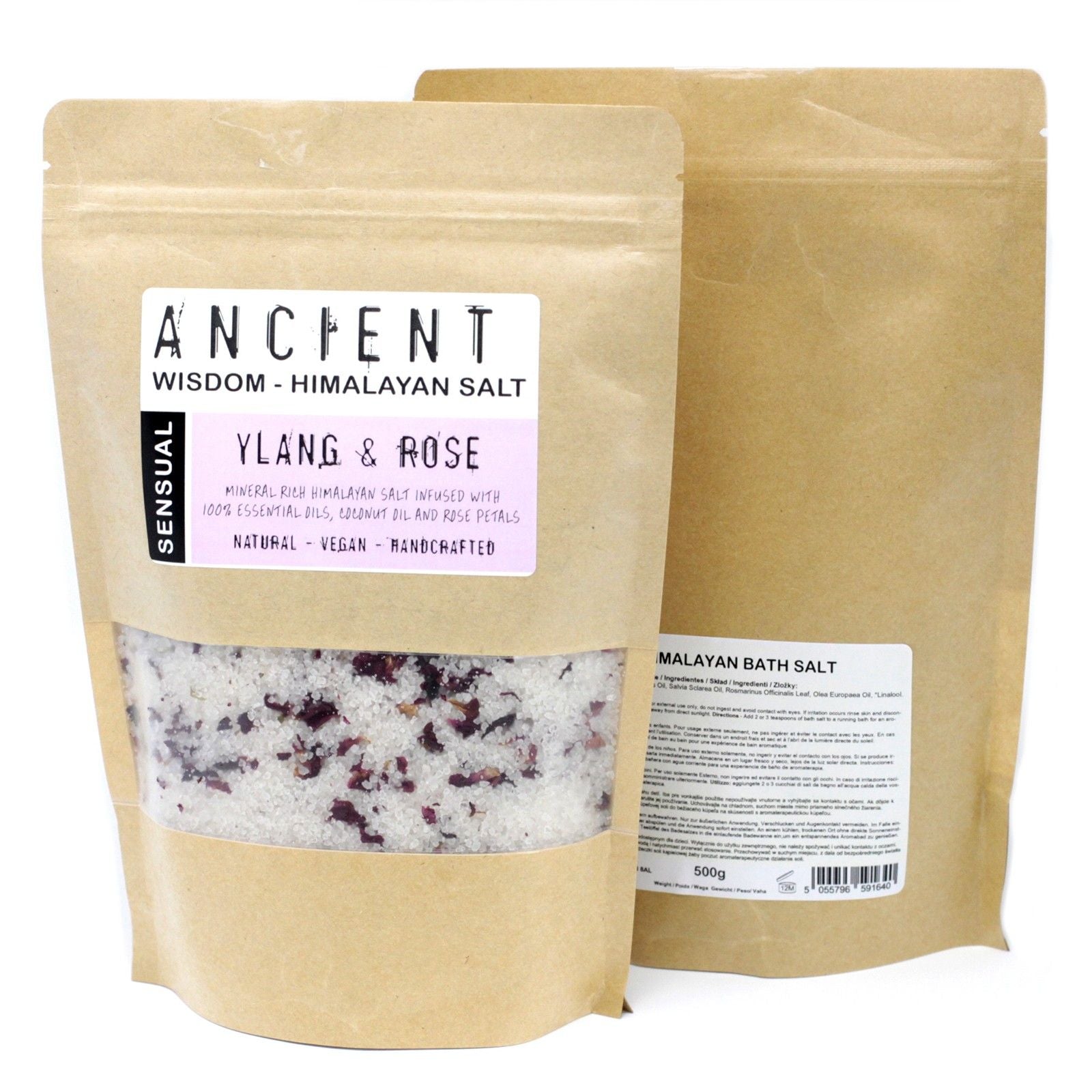 Himalayan Bath Salt Blend 500g - Sensual - Vivid Aromas UK