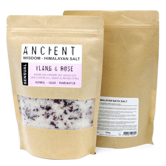 Himalayan Bath Salt Blend 500g - Sensual - Vivid Aromas UK