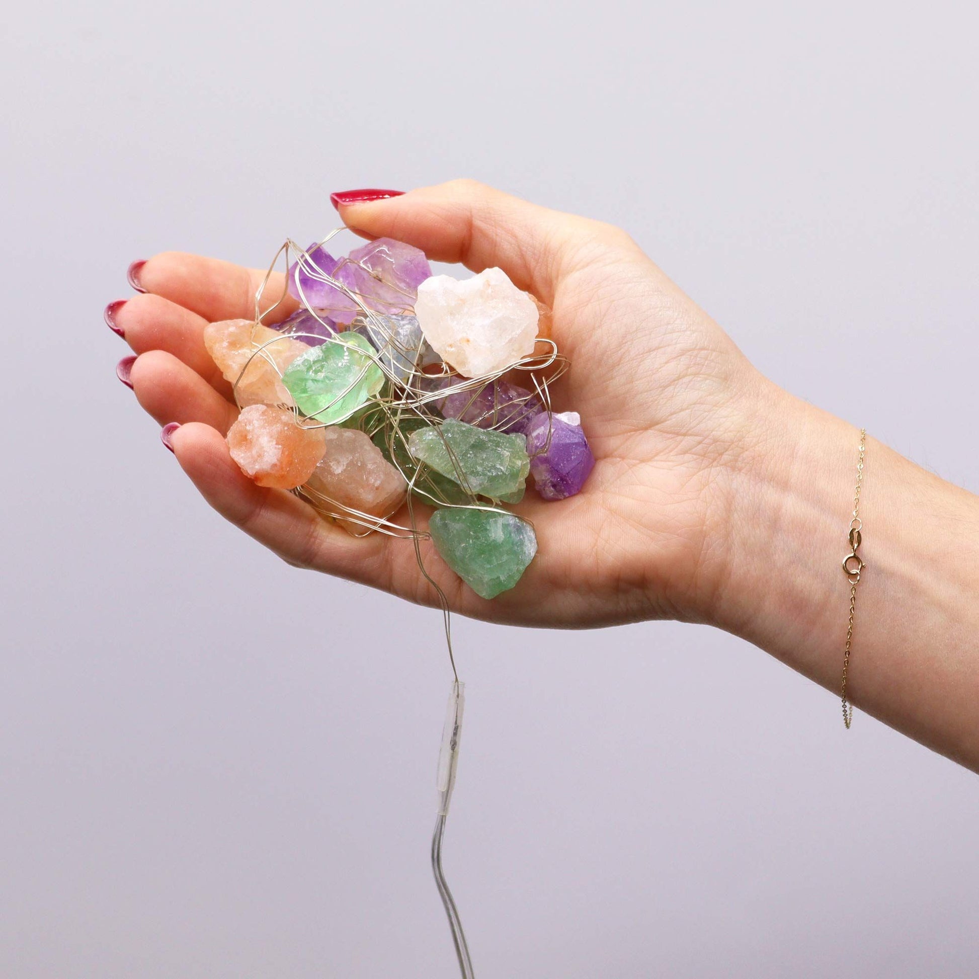 Gemstone Enchantment Lights - Mixed Rocks - Vivid Aromas UK