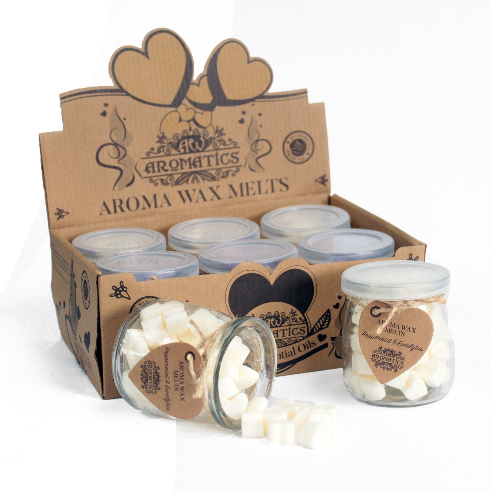 Aroma Wax Melts - Peppermint & Eucalytus - Vivid Aromas UK
