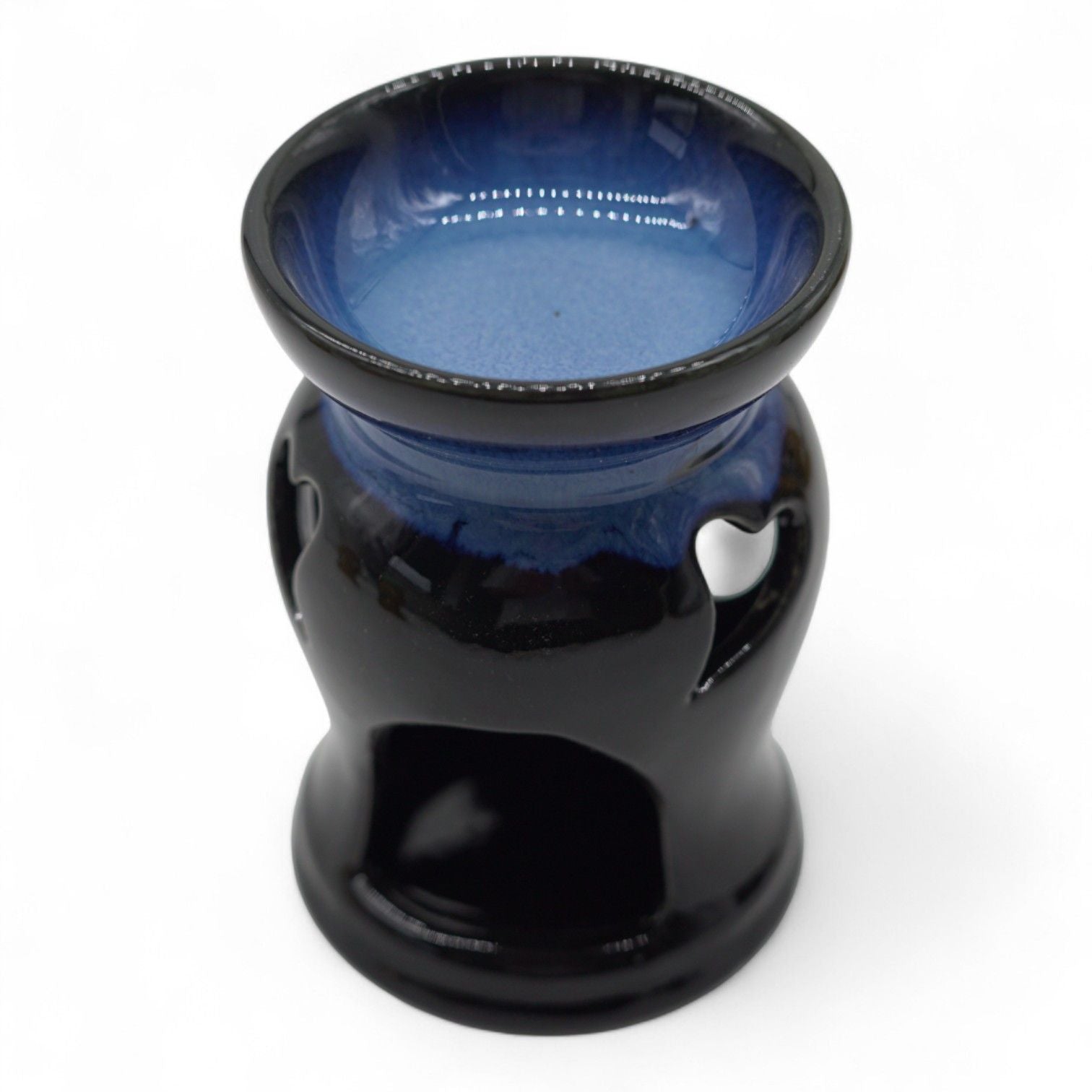Classic Rustic Oil Burner - Heart Cut-out (assorted) - Vivid Aromas UK