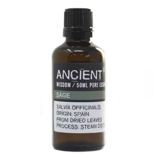 Sage Essential Oil 50ml - Vivid Aromas UK