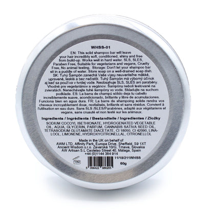 Wild Hare Solid Shampoo 60g - Orchid - Vivid Aromas UK
