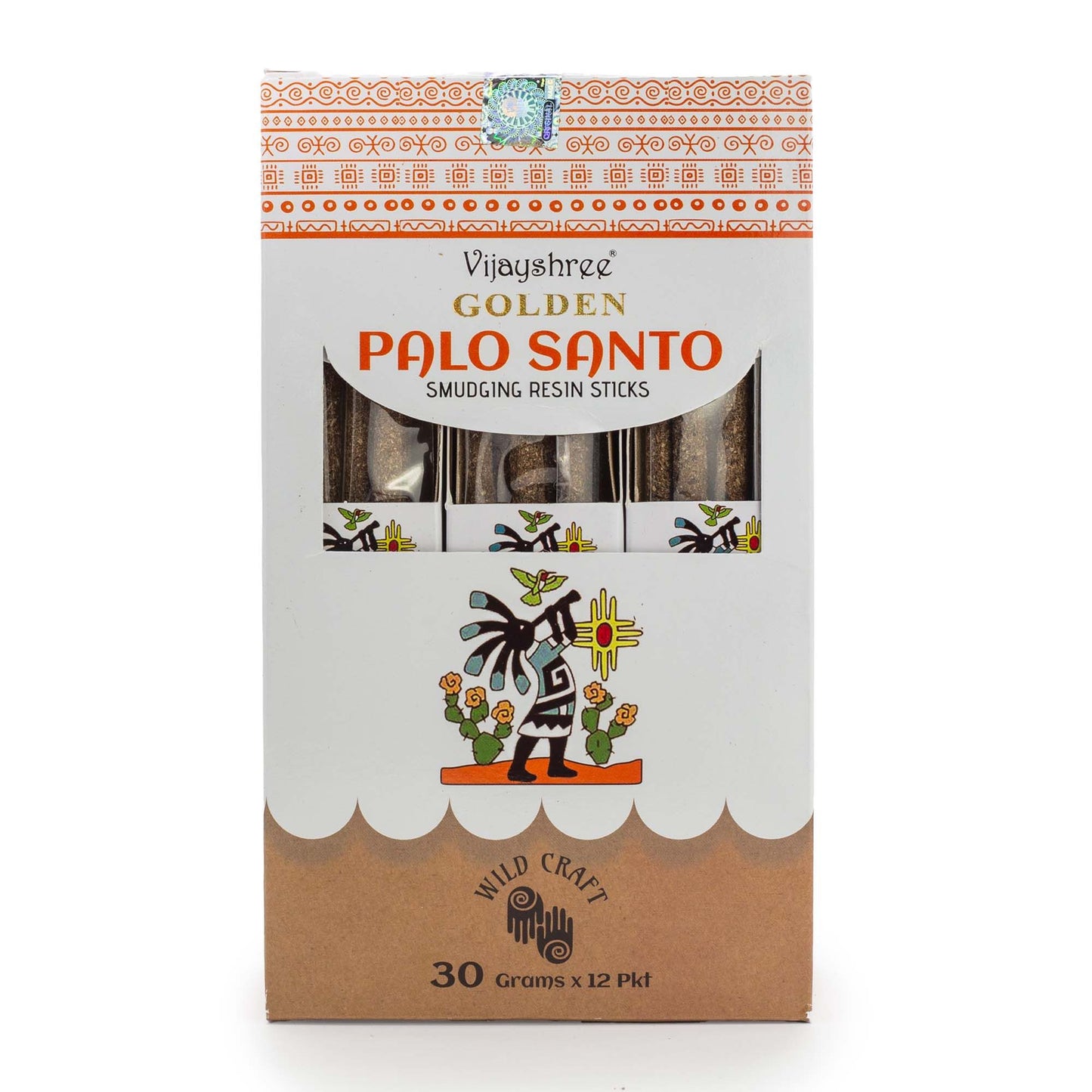 Golden Palo Santo Smudging Resin Sticks – 30g - Vivid Aromas UK