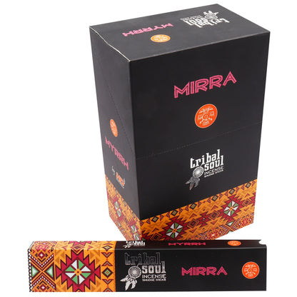 Tribal Soul Incense Sticks - Myrrh - Vivid Aromas UK