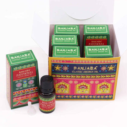 Banjara Indian Fragrance Oil 10ml - Pathchouli - Vivid Aromas UK