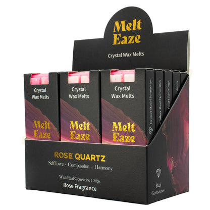 MeltEaze Wax Melts 50g - Rose Quartz Love - Rose - Vivid Aromas UK