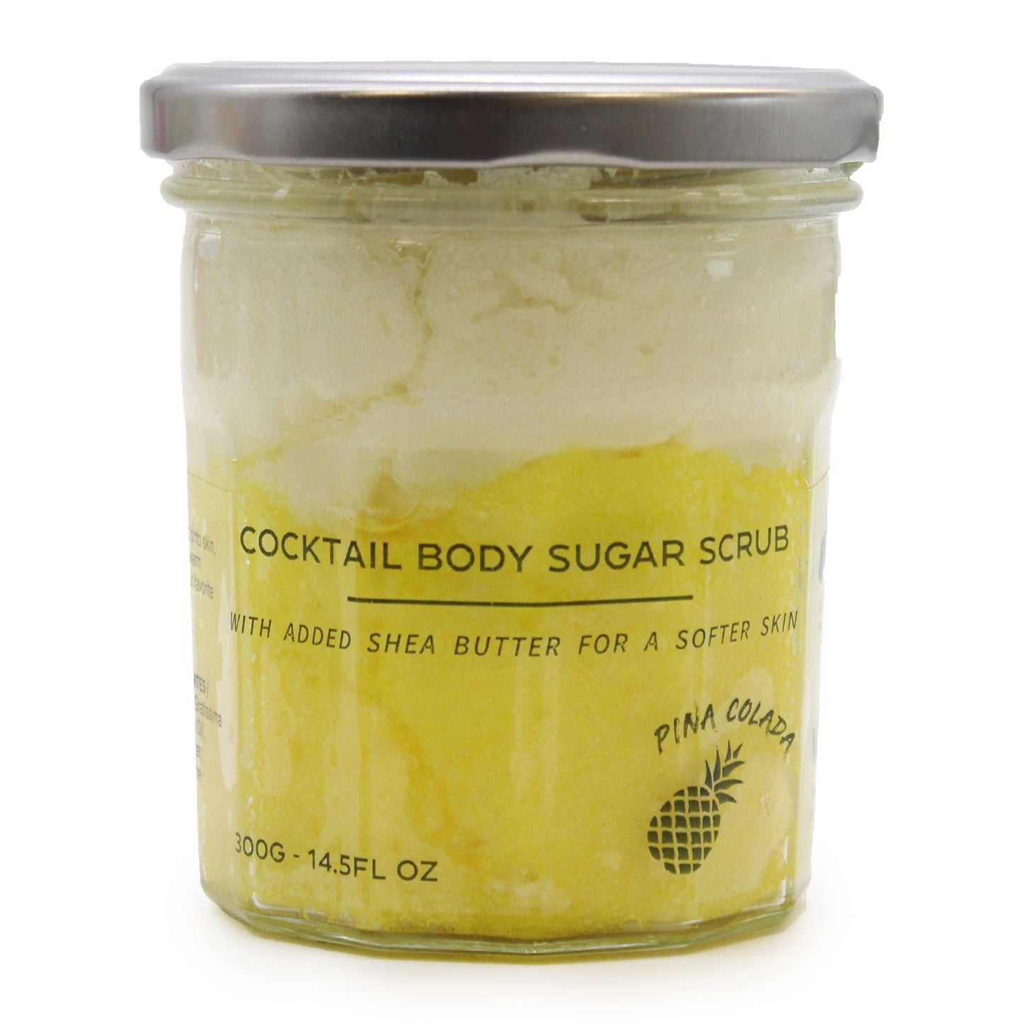 Fragranced Sugar Body Scrub - Pinacolada 300g - Vivid Aromas UK