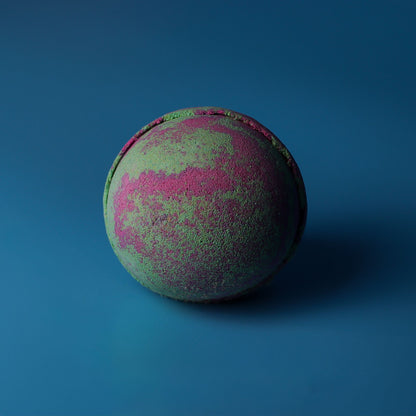 Set of 3 Fruity Rhubarb Bath Bombs - Vivid Aromas UK