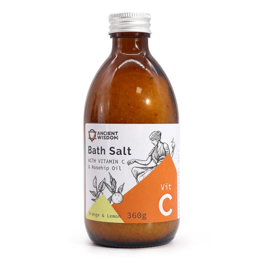 Vitamin C Bath Salt – Feel Like an Ancient Goddess - Vivid Aromas UK