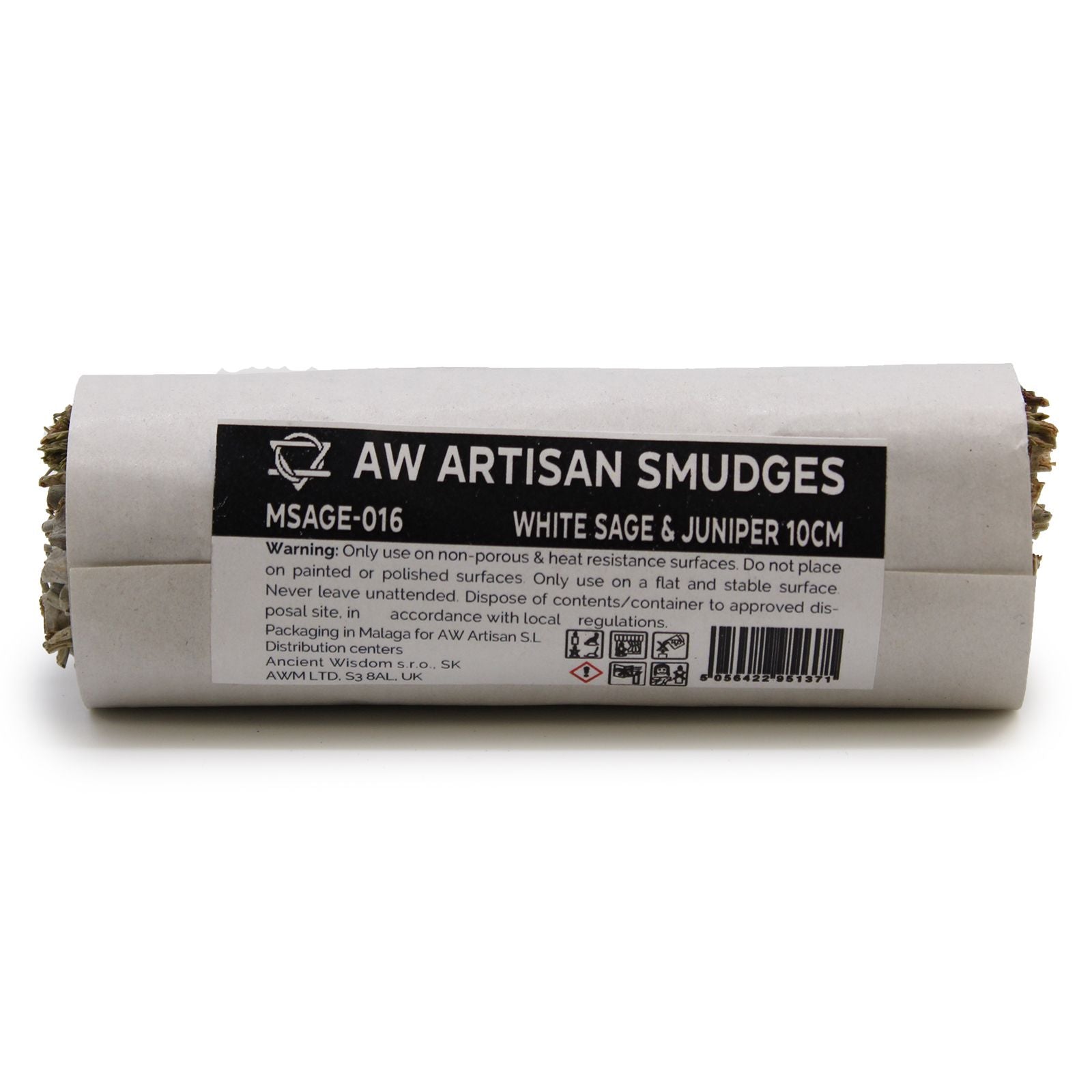Smudge Stick - White Sage & Juniper 10cm - Vivid Aromas UK