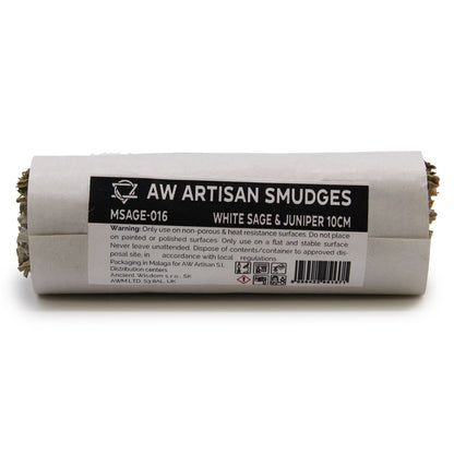 Smudge Stick - White Sage & Juniper 10cm - Vivid Aromas UK