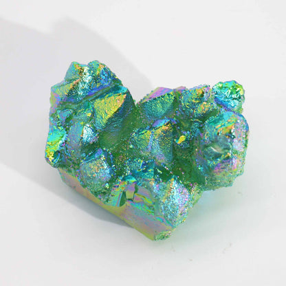 Med Enhanced Quartz - Aura Green Flame Quartz - Vivid Aromas UK