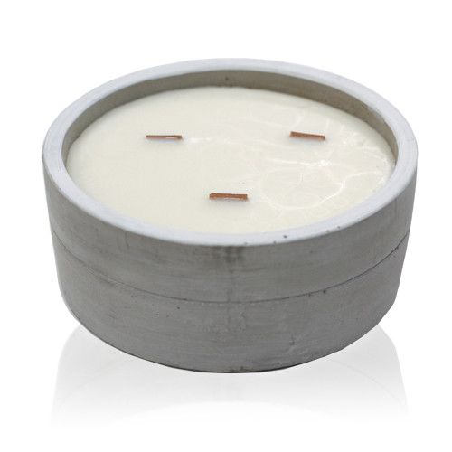 Large Round - Patchouli & Dark Amber - Vivid Aromas UK