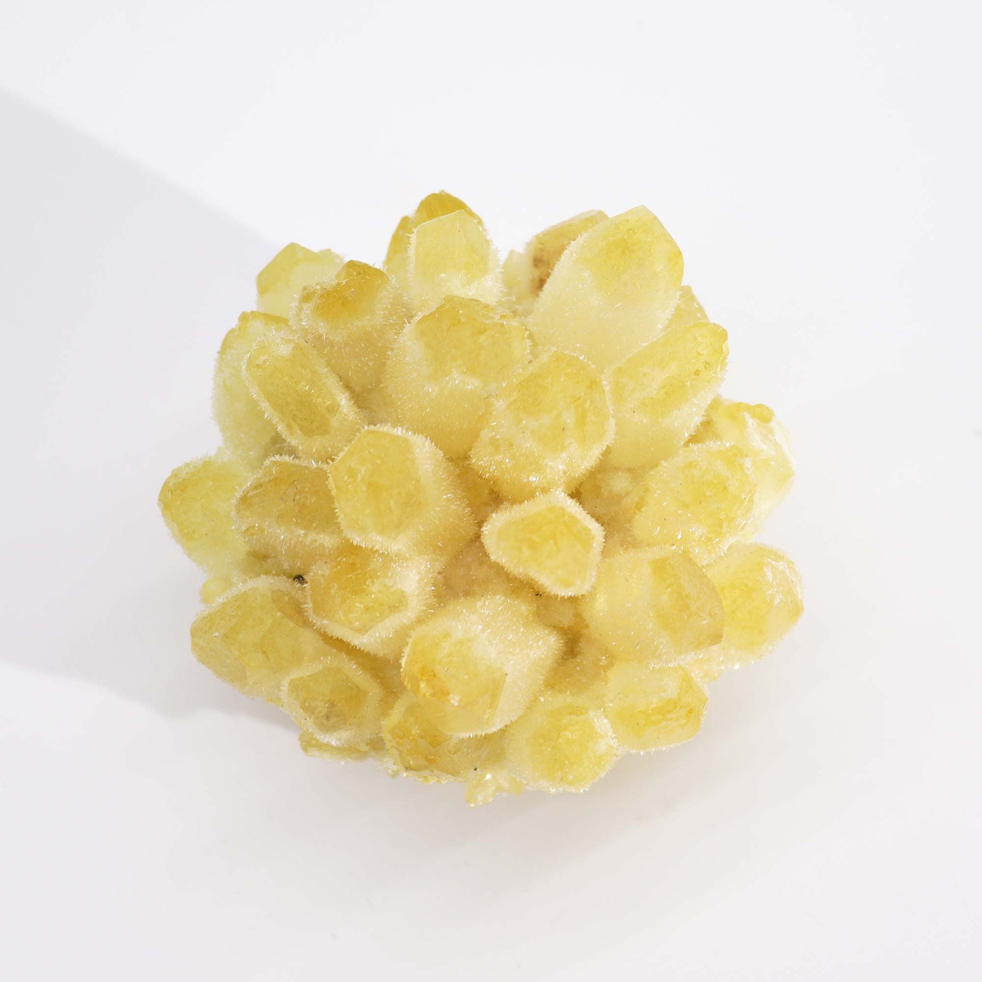 Natural Quartz Cluster - Yellow Ghost Quartz - Vivid Aromas UK