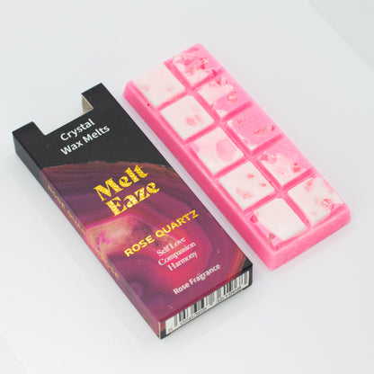 MeltEaze Wax Melts 50g - Rose Quartz Love - Rose - Vivid Aromas UK