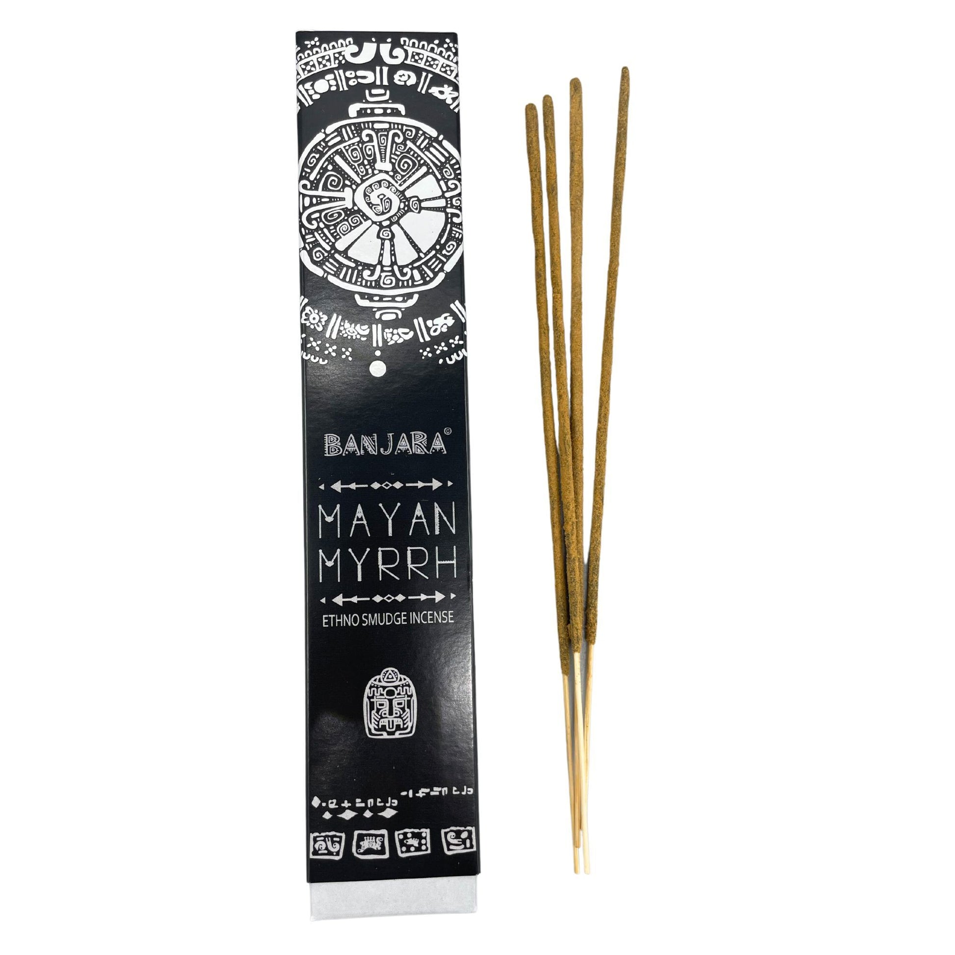 Banjara Tribal Smudge Incense - Mayan Myrrh - Vivid Aromas UK