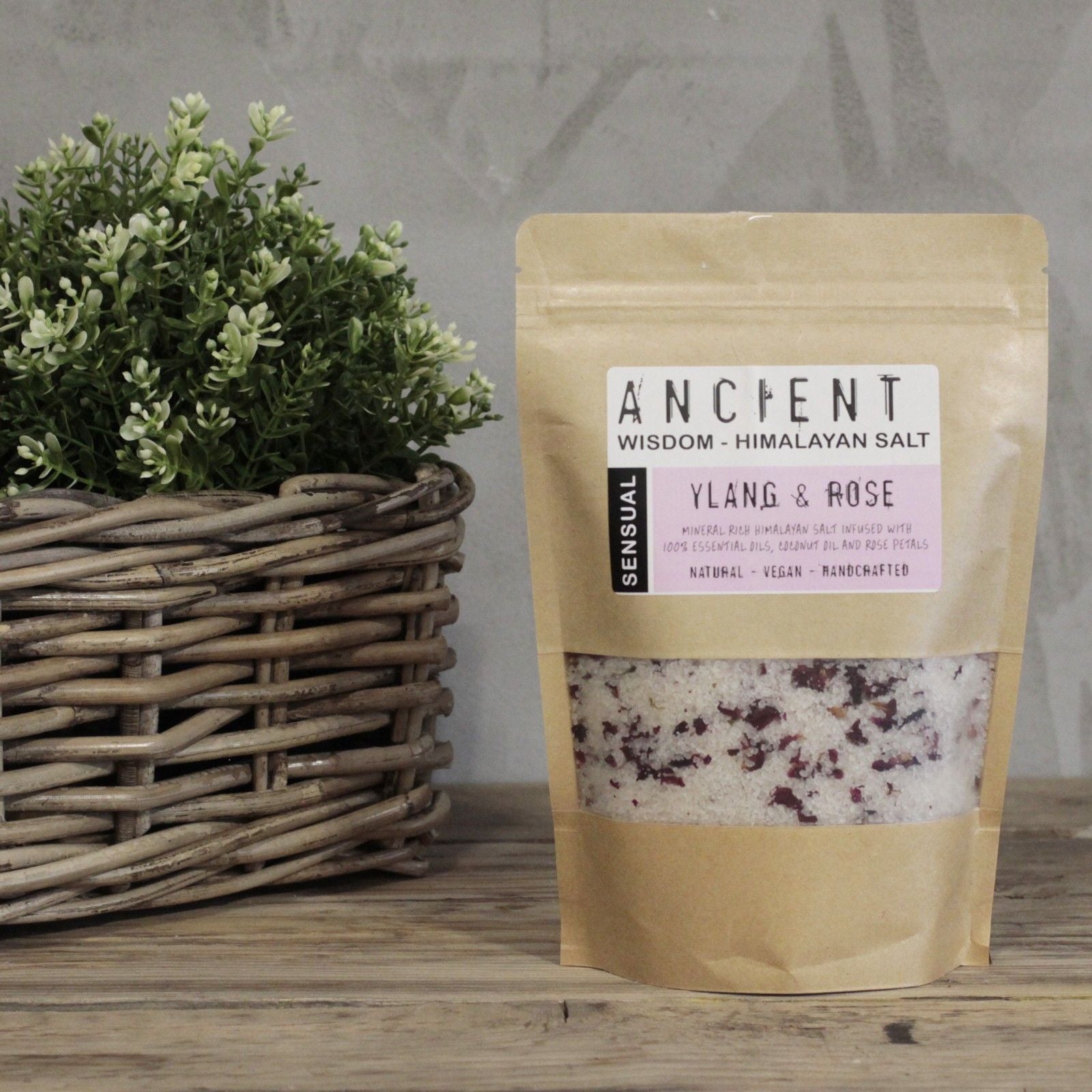 Himalayan Bath Salt Blend 500g - Sensual - Vivid Aromas UK