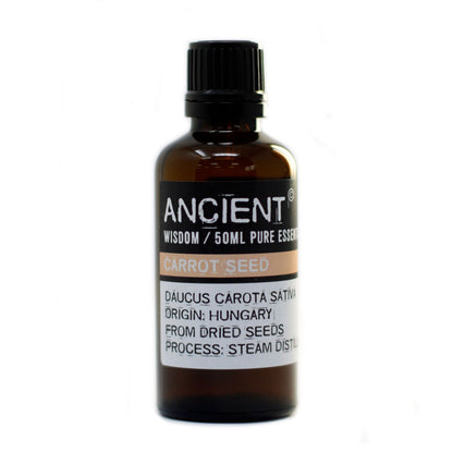 Carrot Seed Essential Oil 50ml - Vivid Aromas UK