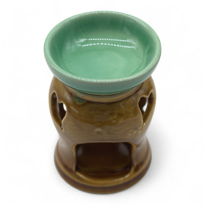 Classic Rustic Oil Burner - Heart Cut-out (assorted) - Vivid Aromas UK