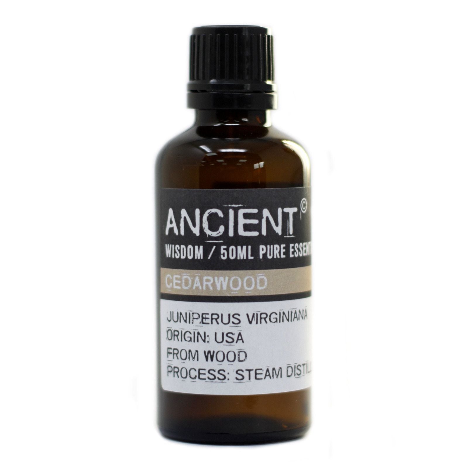 Cedarwood Virginian Essential Oil 50ml - Vivid Aromas UK