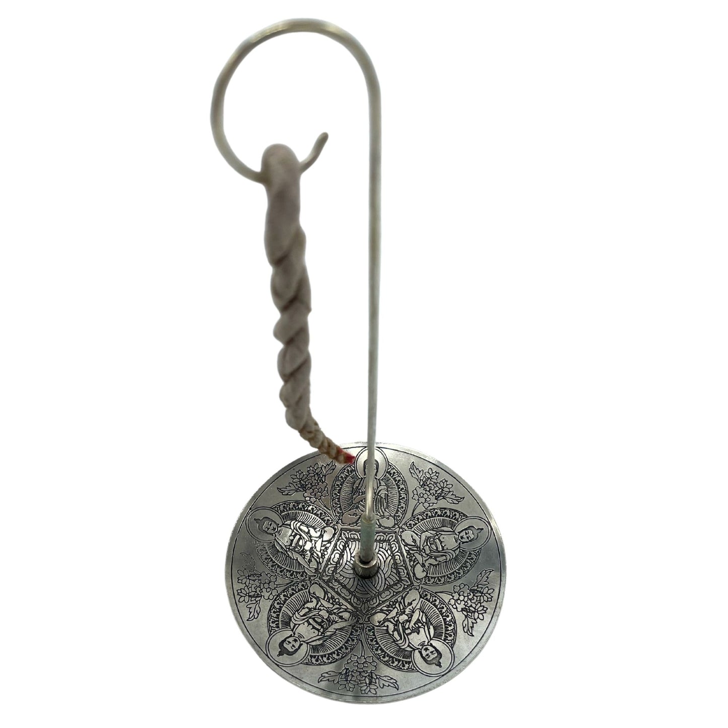 Rope Incense and Silver Plated Holder Set - Pancha Buddha - Vivid Aromas UK