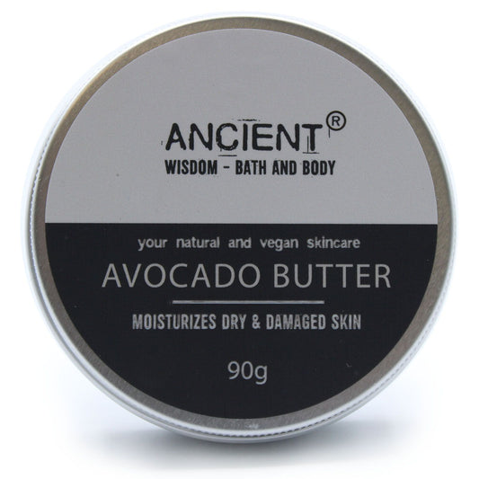 Pure Body Butter 90g - Avocado Butter - Vivid Aromas UK