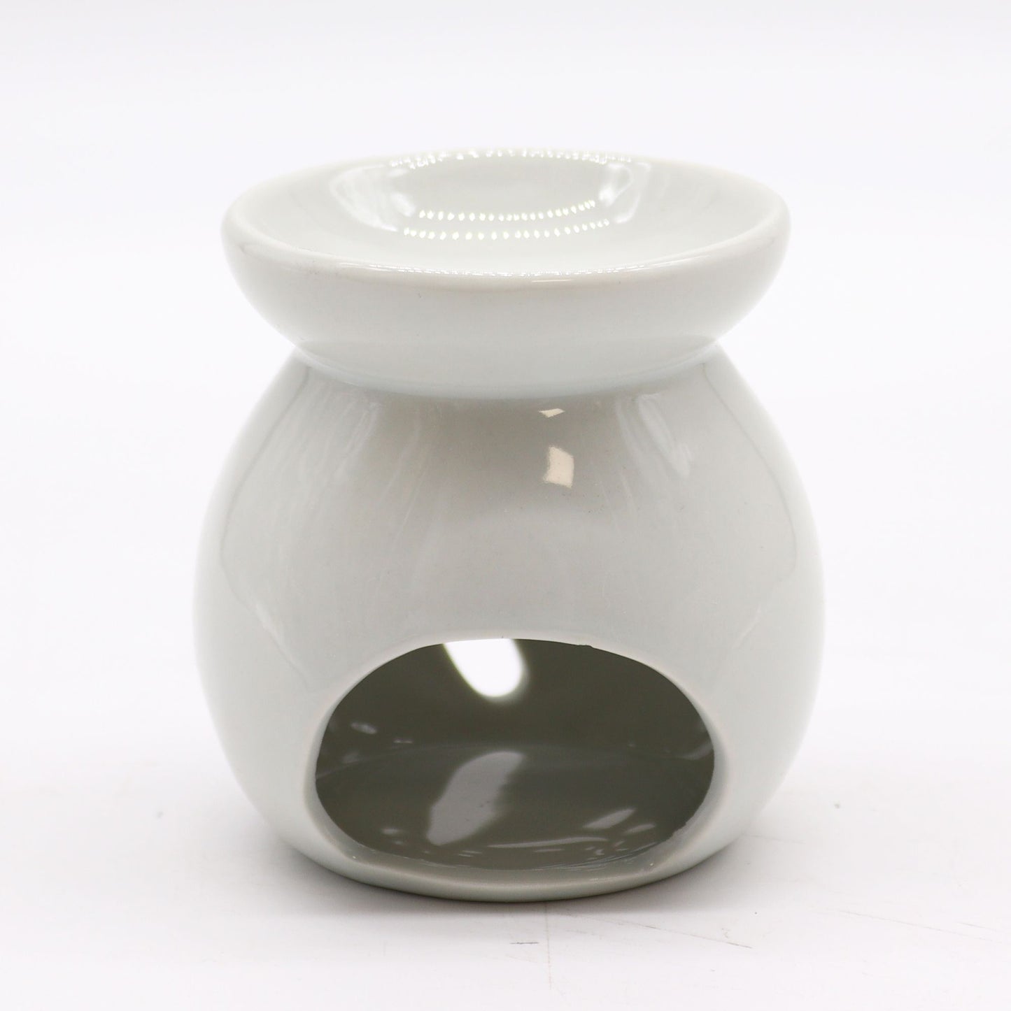 Sm Classic White Oil Burner - Tree Cut-out - Vivid Aromas UK