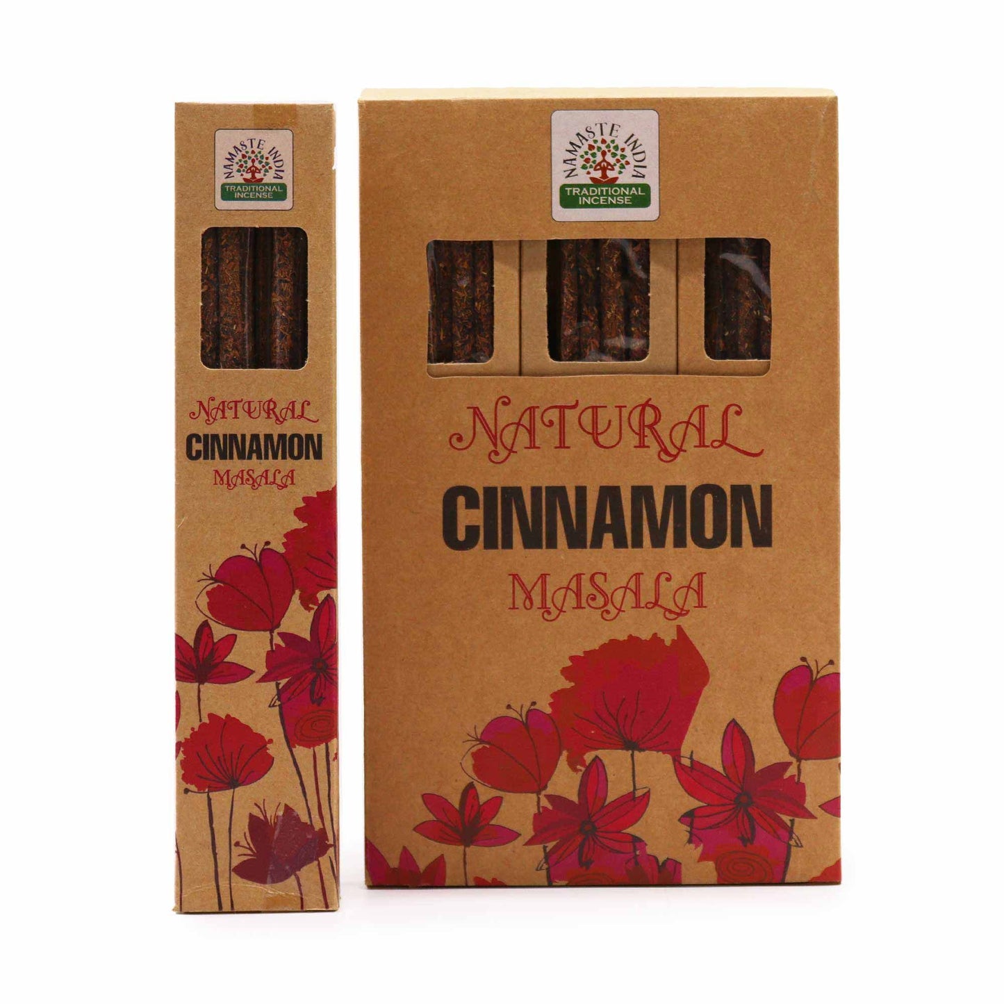 Natural Botanical Masala Incense - Cinnamon - Vivid Aromas UK