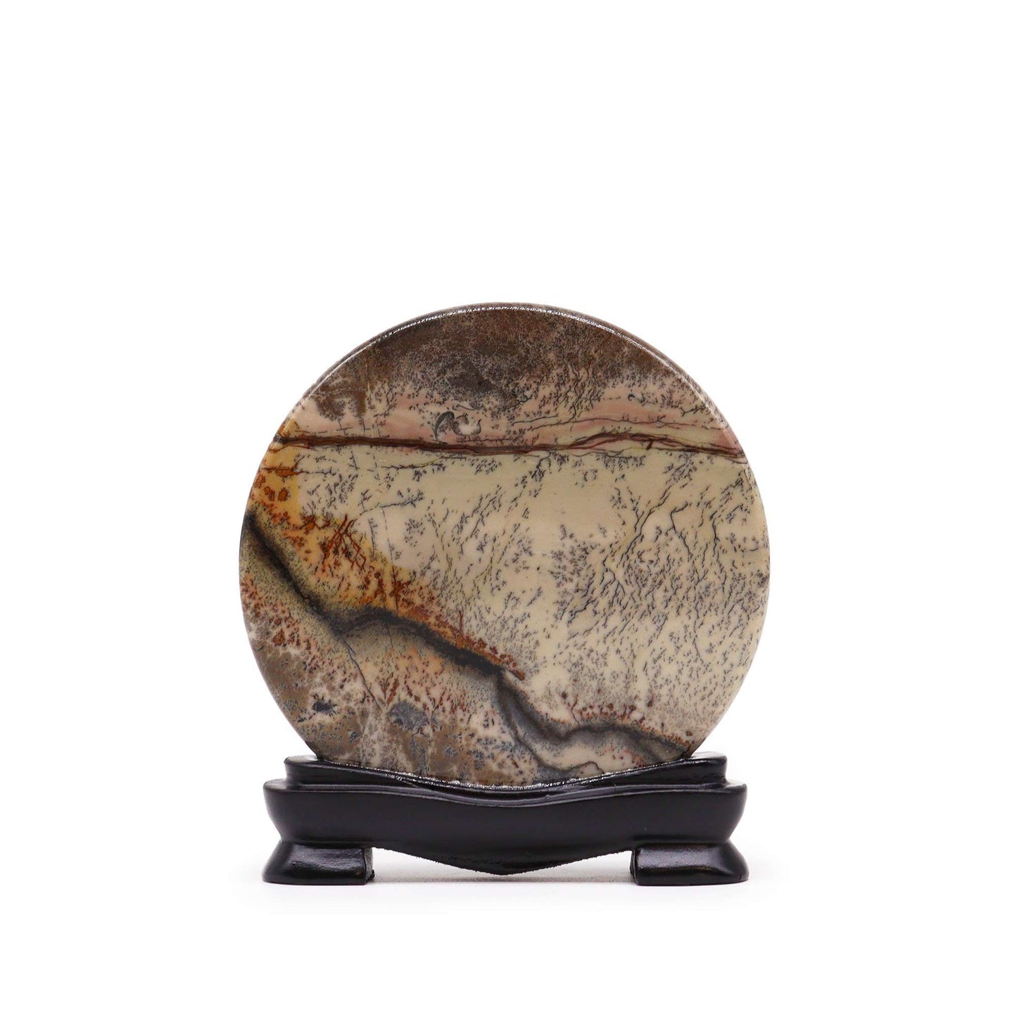 Guohua Picture Stones - Disc - 100mm (approx 140gm) - Vivid Aromas UK
