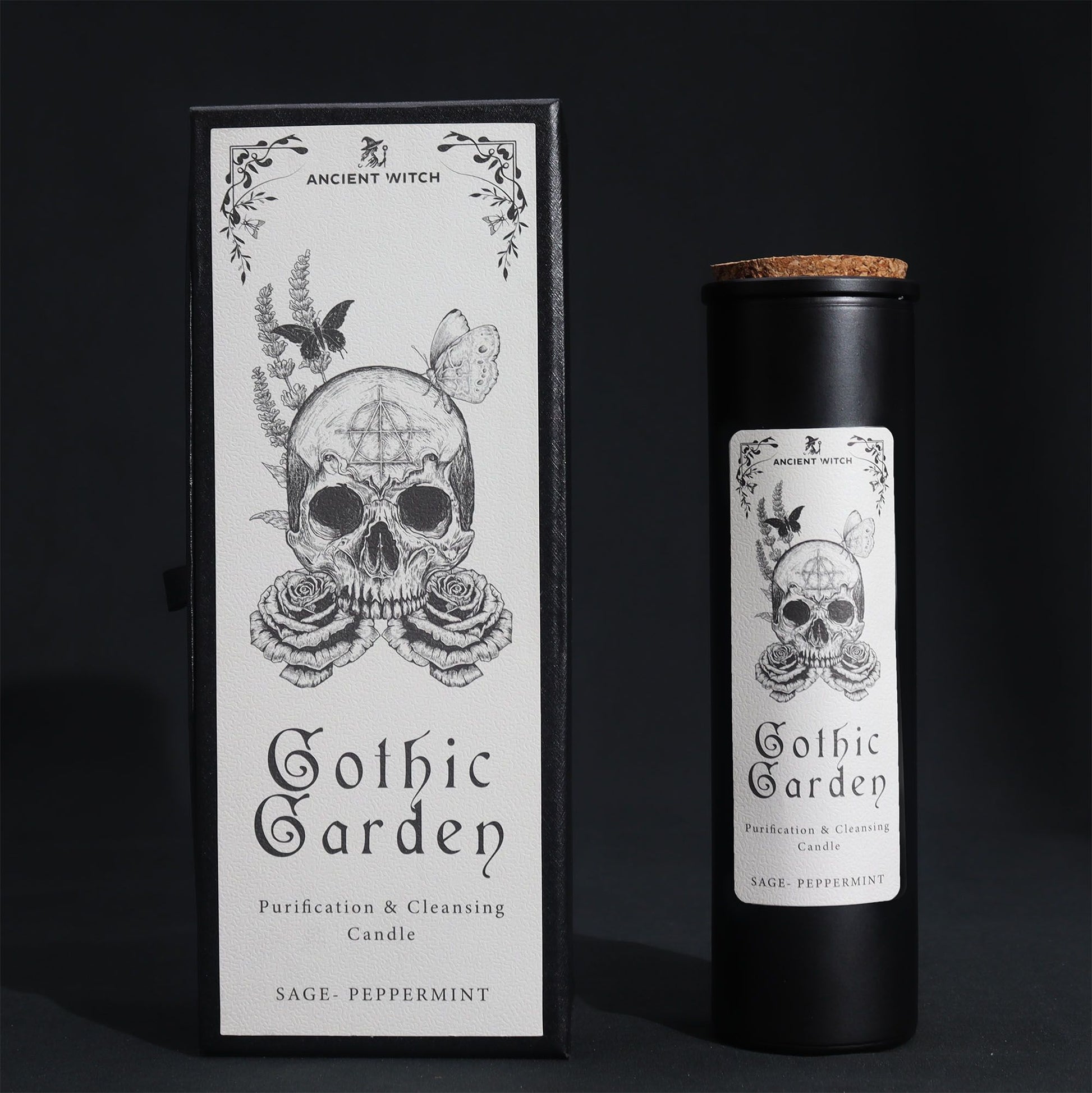 Ancient Witch Ritual Candles - Gothic Garden - Vivid Aromas UK