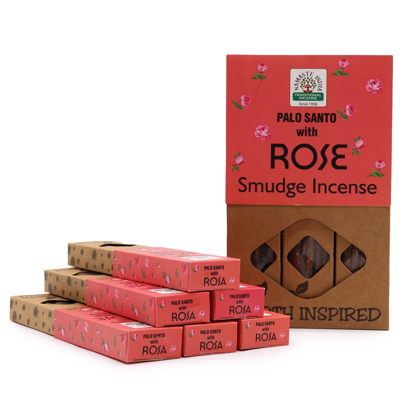 Earth Inspired Smudge Incense - Rose - Vivid Aromas UK