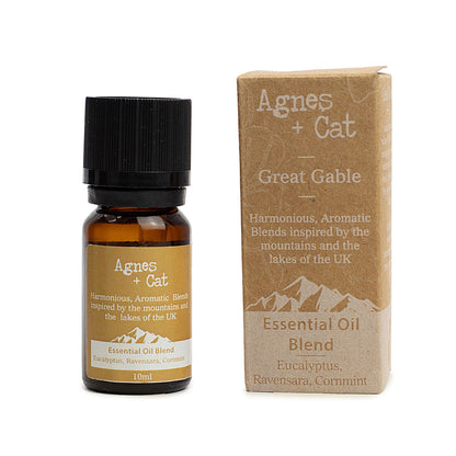 Agnes + Cat Essential Oil Blend - Great Gable - Eucalyptus, Ravensara & Corn Mint - Vivid Aromas UK