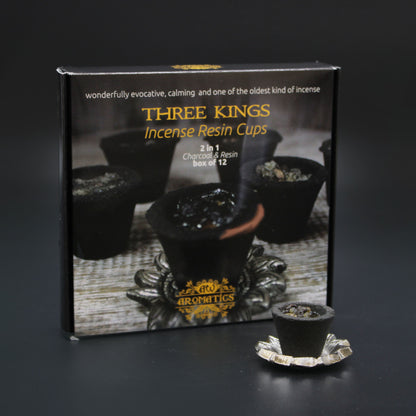 Box of 12 Resin Cups - Three Kings - Vivid Aromas UK