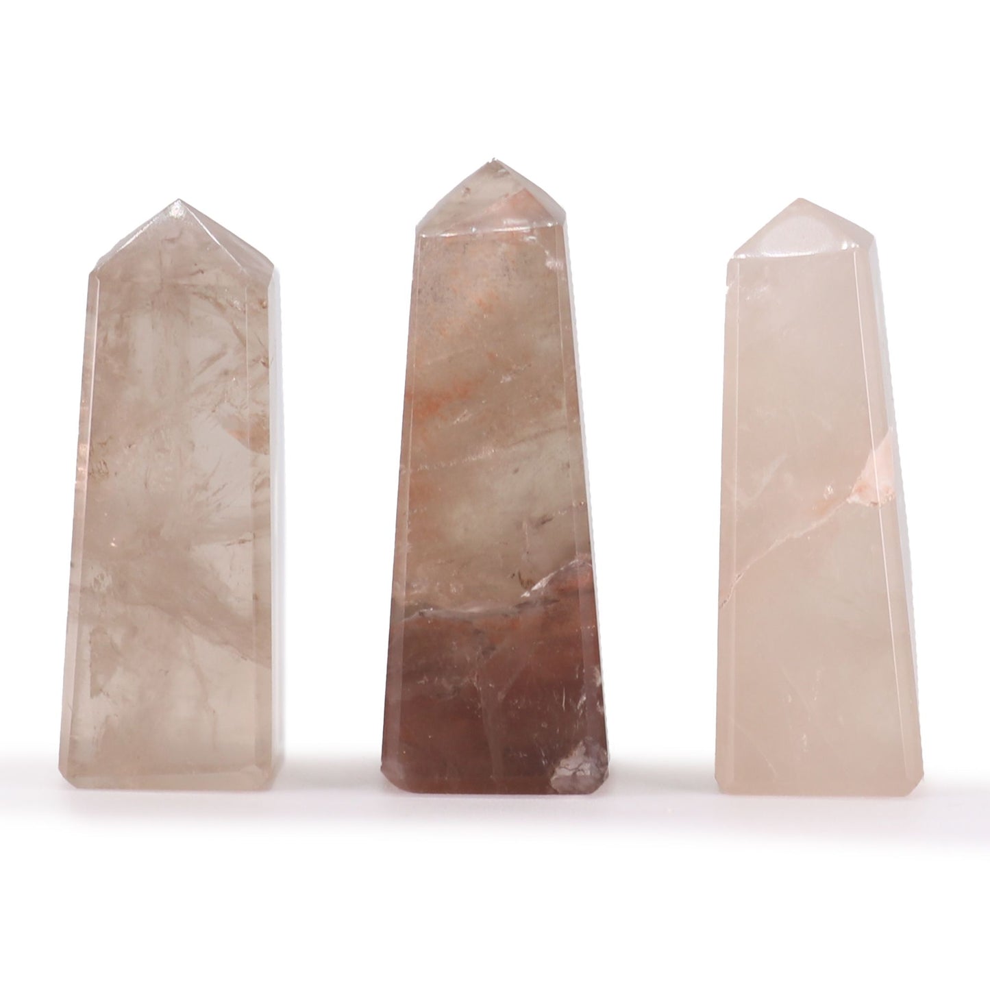 Gemstone Obelisk Point approx 5cm - Smokey Quartz - Vivid Aromas UK