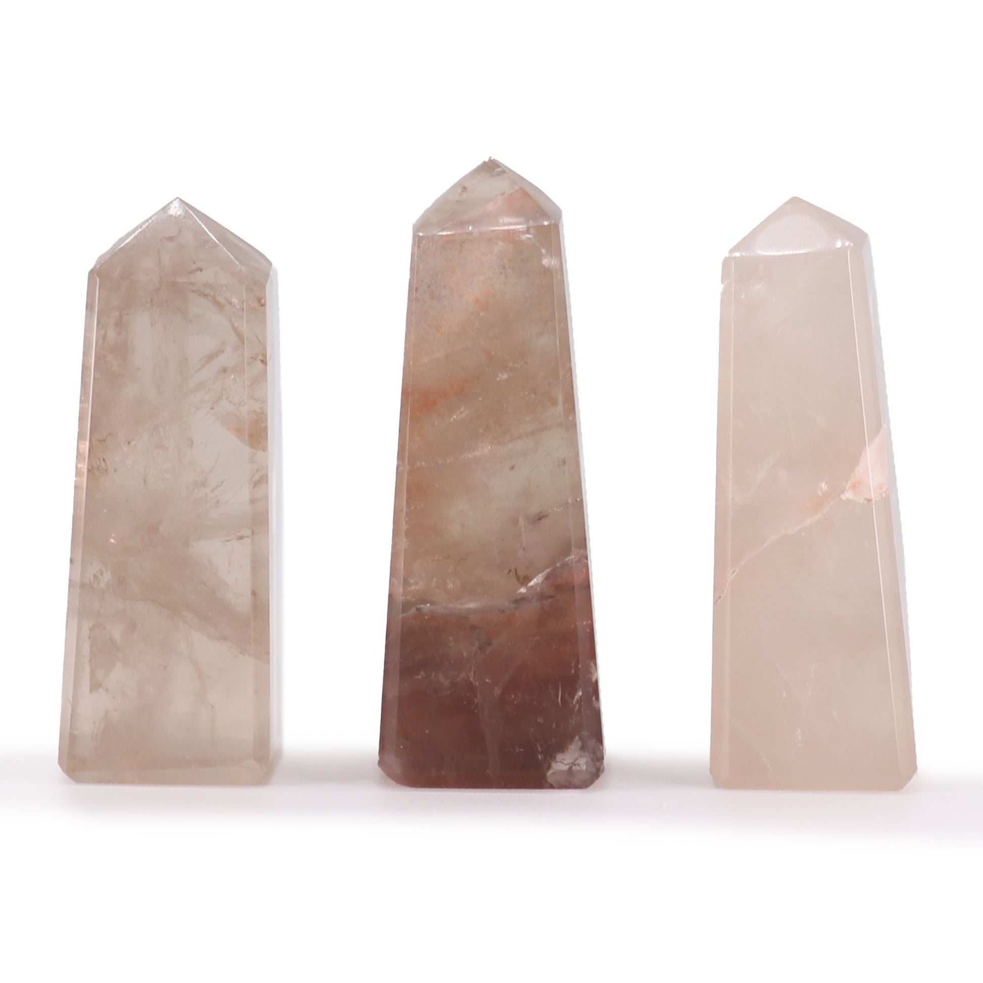 Gemstone Obelisk Point approx 5cm - Smokey Quartz - Vivid Aromas UK