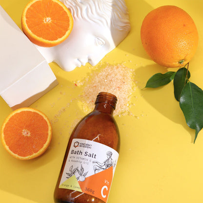 Vitamin C Bath Salt – Feel Like an Ancient Goddess - Vivid Aromas UK