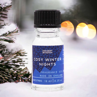 Cosy Winter Nights Fragrance Oil 10ml - Vivid Aromas UK