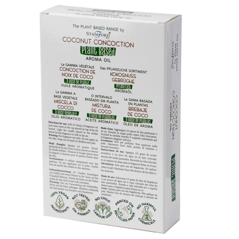 Plant Based Aroma Oil - Coconut Concoction - Vivid Aromas UK