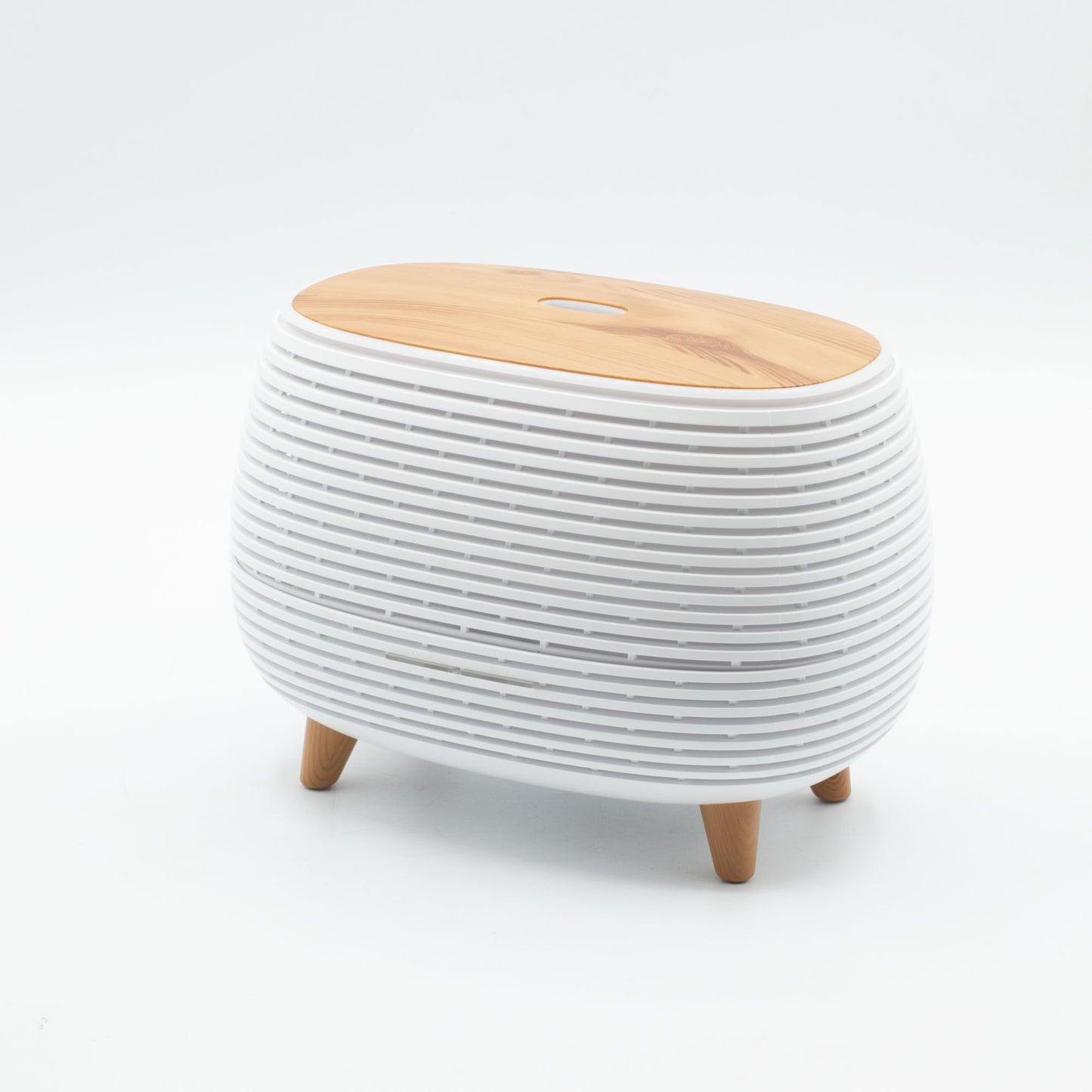 Futuristic Ribbed Aroma Diffuser with Colour-Changing Light - Vivid Aromas UK