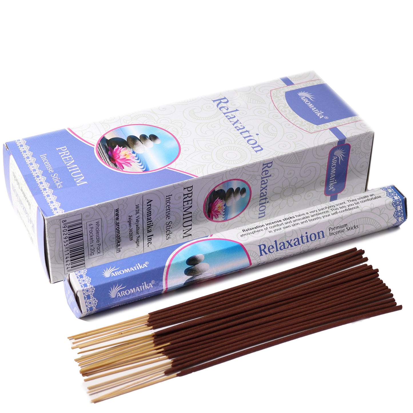 Aromatika Charcoal Free Hex Incense - Relaxation - Vivid Aromas UK
