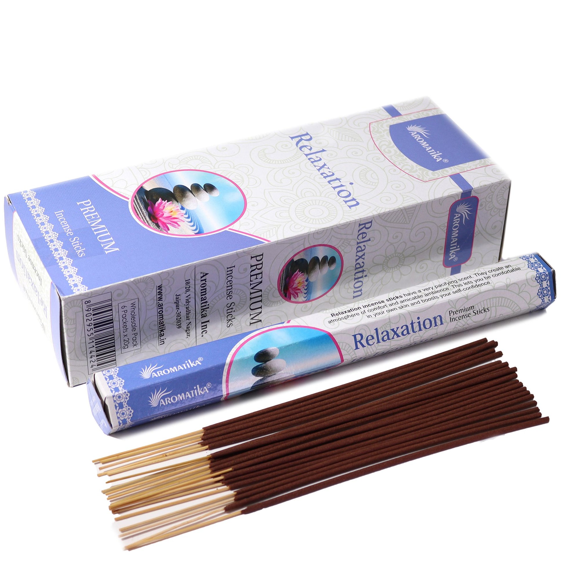 Aromatika Charcoal Free Hex Incense - Relaxation - Vivid Aromas UK
