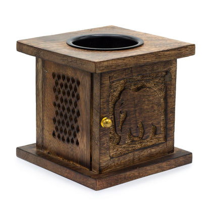 Large Mango Box Burner - Elephant - Vivid Aromas UK
