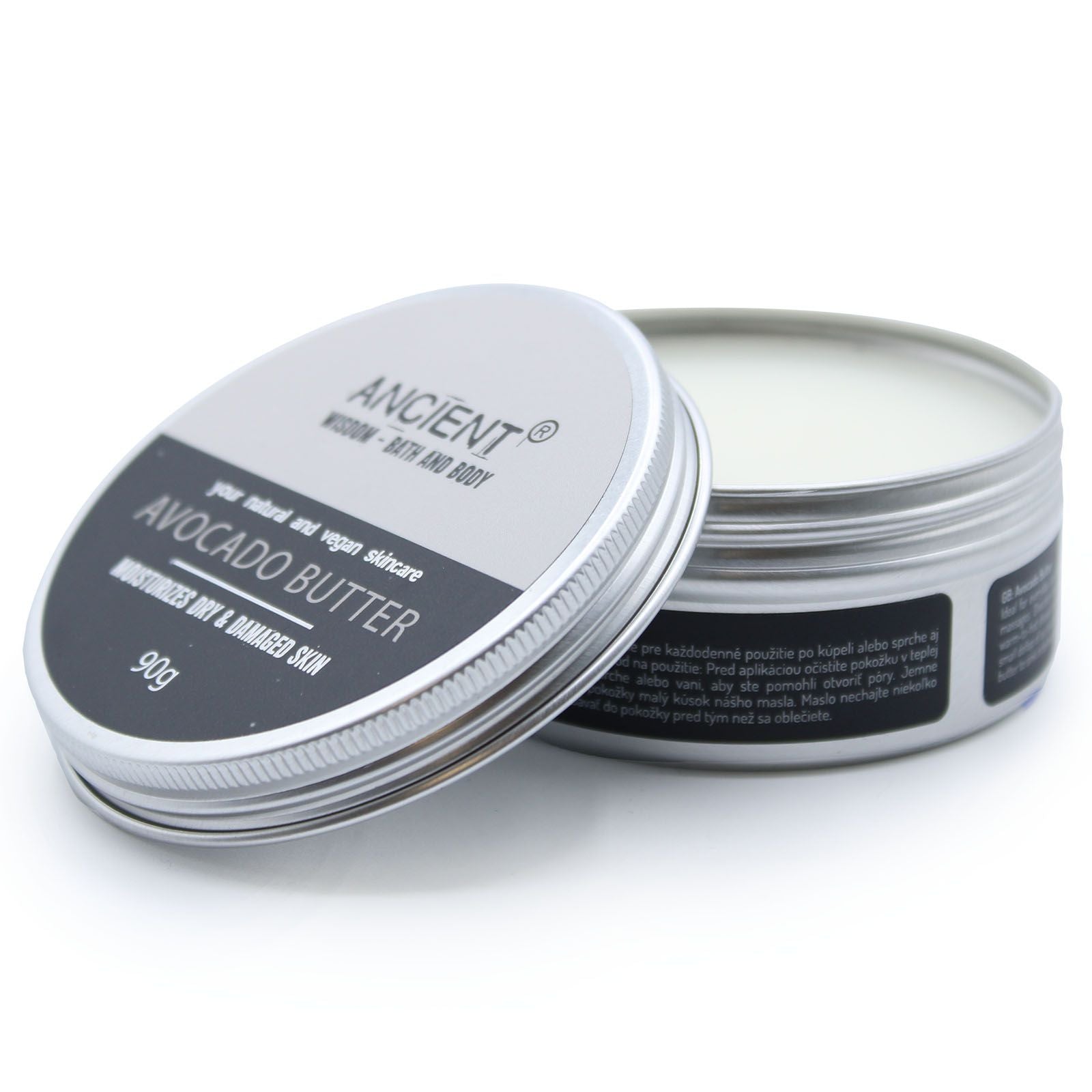 Pure Body Butter 90g - Avocado Butter - Vivid Aromas UK